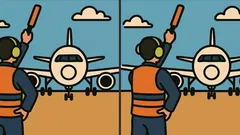 Aivopähkinä: Löydätkö kuvasta lentokoneesta 3 eroavaisuutta 45 sekunnissa?