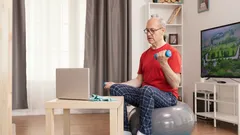 4 tuoliharjoitusta, jotka palauttavat jalkojen voiman nopeammin kuin kyykyt yli 65-vuotiailla