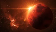 Marsin salaisuudet: suuri kuu, joka hallitsee vuorovesiä, ja outo kraatteri