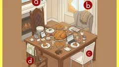 Persoonallisuustesti psykologeilta: valitse paikka pöydän ääressä ja selvitä piilotetut piirteesi.