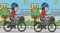 Pulma: Löydätkö 3 eroa pyöräilijää esittävästä kuvasta 19 sekunnissa?